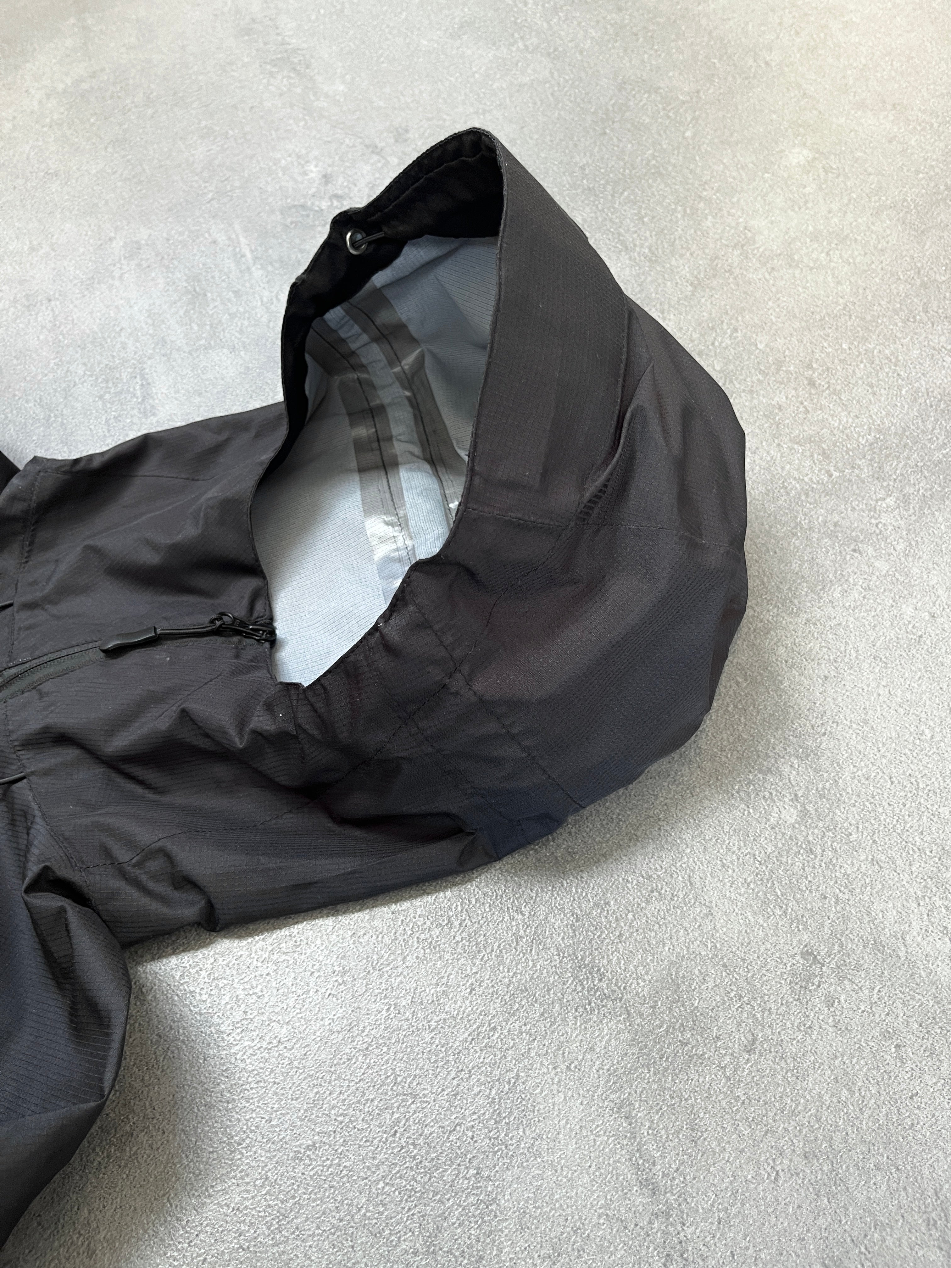 BLACK RIPSTOP RAIN JACKET - Image 5