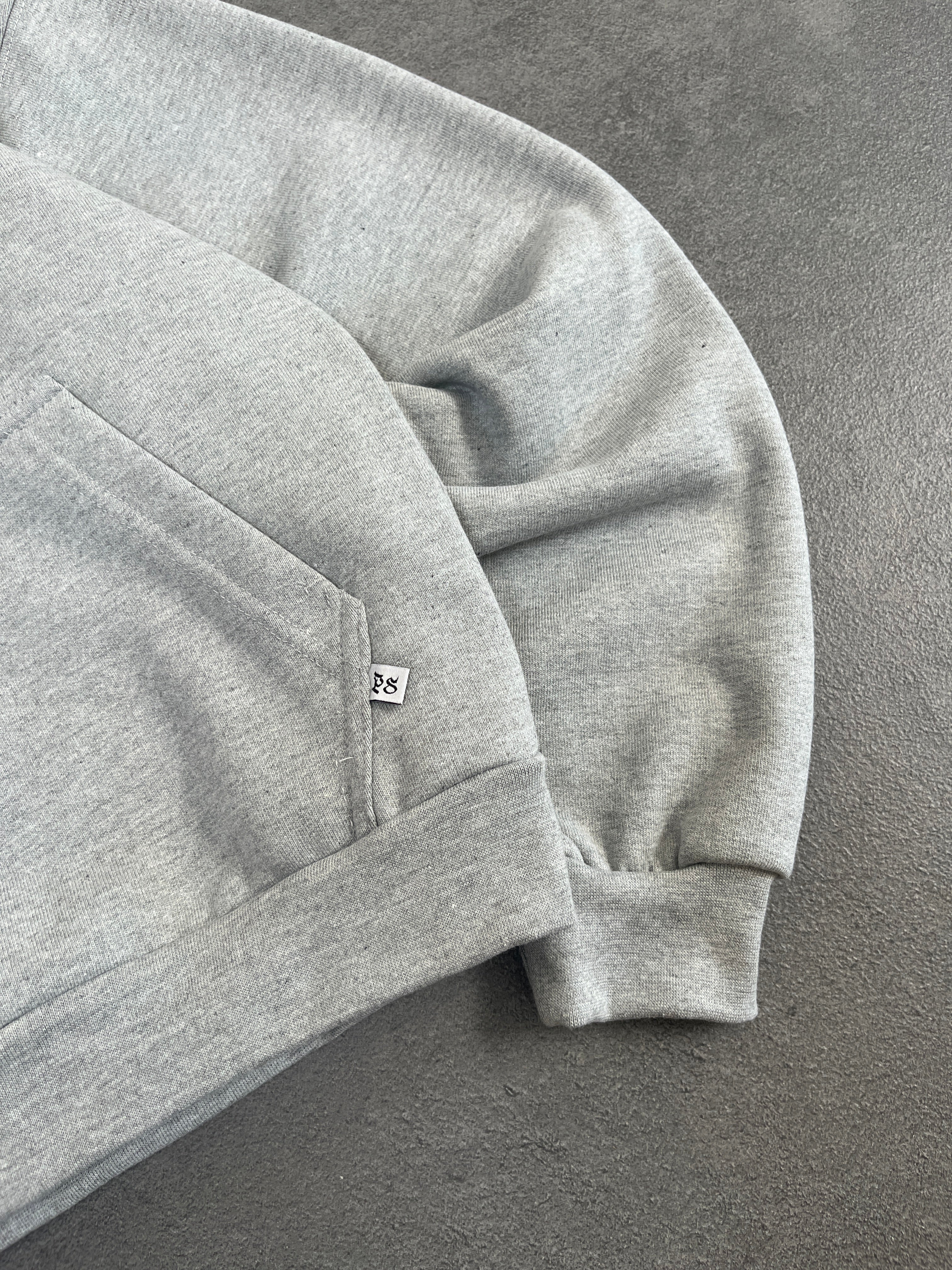 HEATHER GRAY HOODIE - Image 5