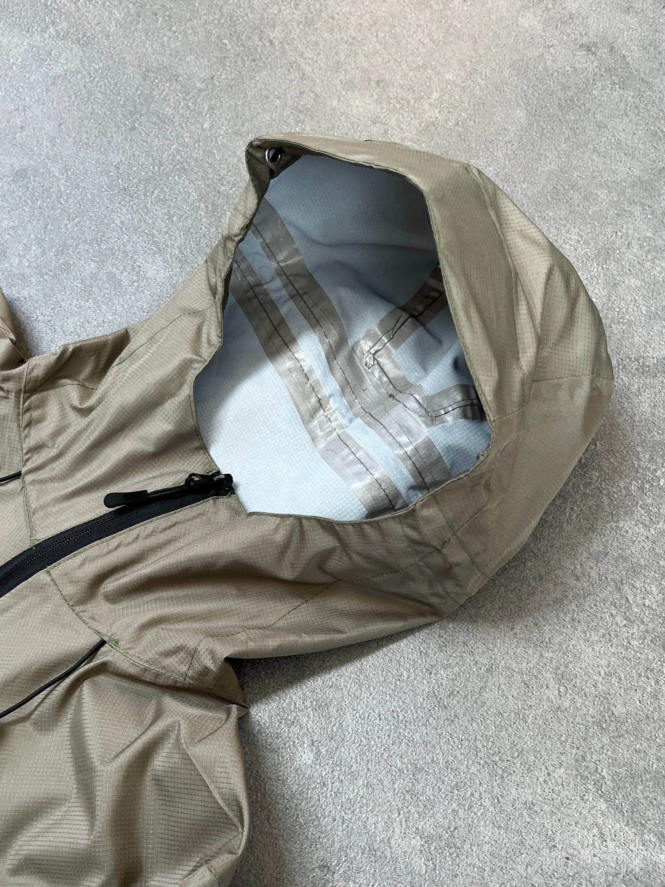 KHAKI RIPSTOP RAIN JACKET - Image 4