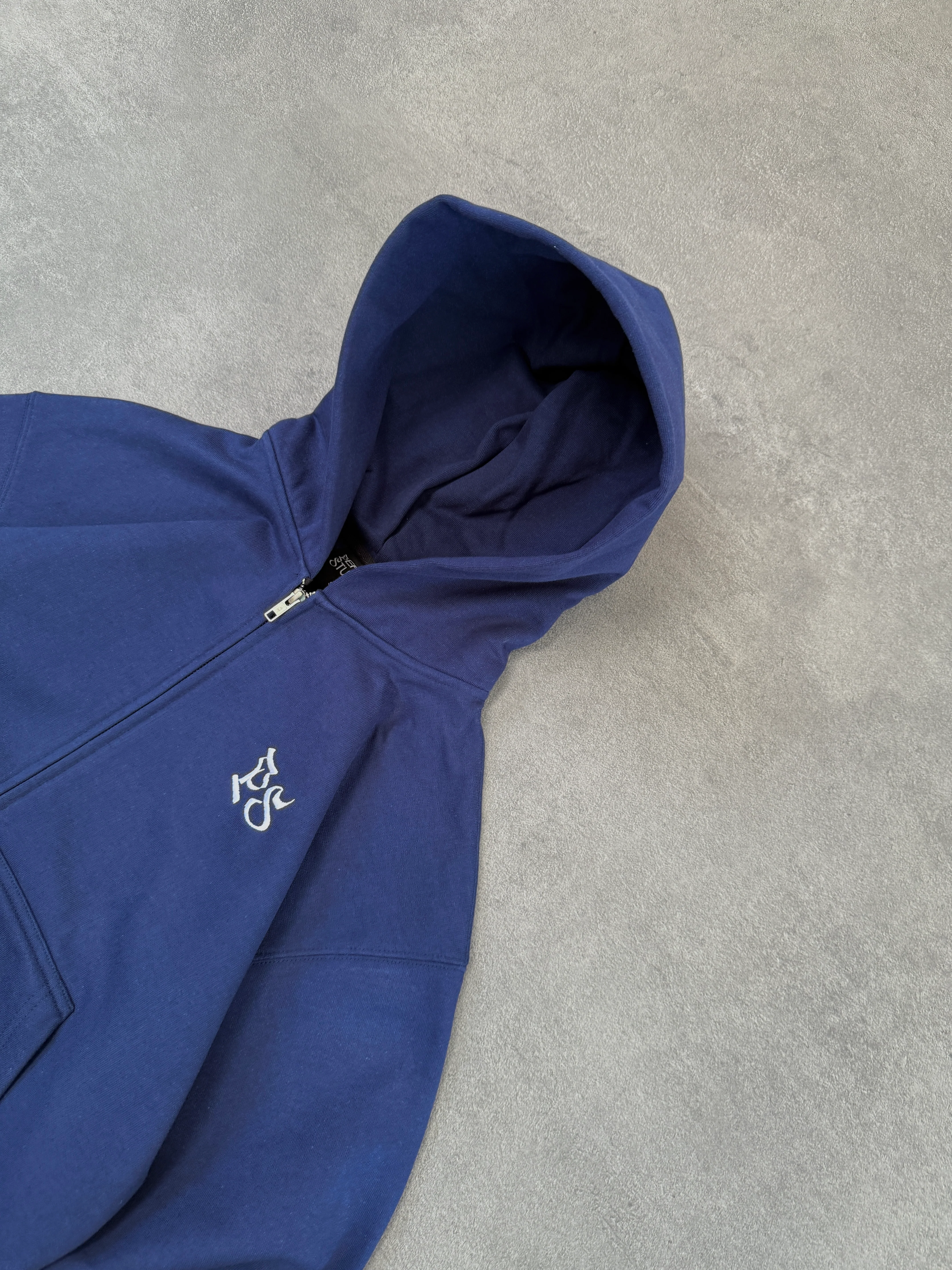 NAVY ZIP-HOODIE - Image 4