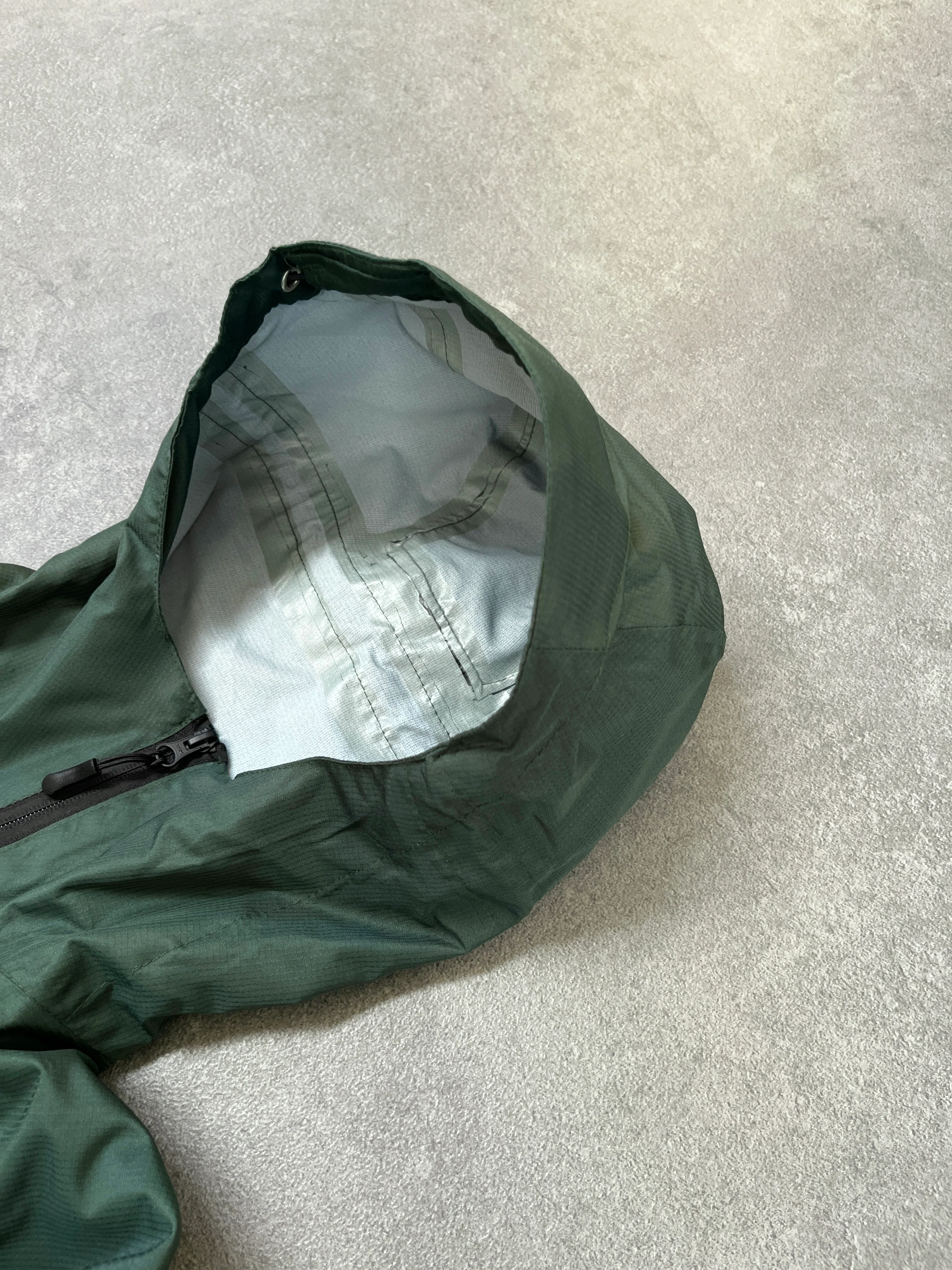PINE GREEN RIPSTOP RAIN JACKET - Image 4